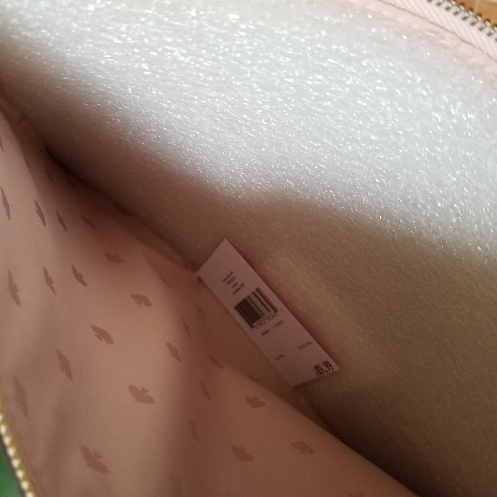 Jackson Large Zip Pouch Rosy cheeks Kate Spade - Picture 2 of 7